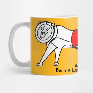 Born a Leo by Pollux Mug